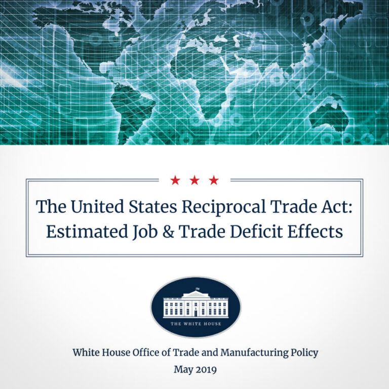 REPORT: The United States Reciprocal Trade Act: Estimated Job & Trade Deficit Effects