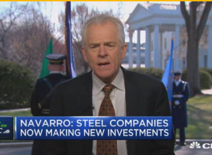 CNBC: Peter Navarro talks trade, tariffs, currency devaluation, Chinese tensions