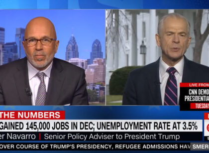 Peter Navarro on CNN discusses jobs, national debt