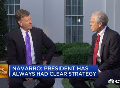 Peter Navarro: President Trump has always had a clear strategy
