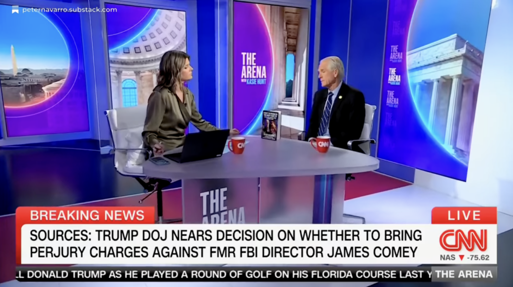 The CNN Interview: I Went To Prison - Peter Navarro